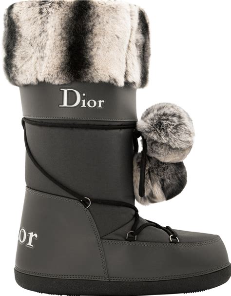 christian dior black boots.